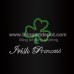 Irish Princess Iron On Rhinestone Heat Transfers